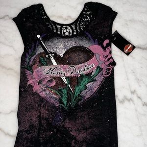 Harley Davidson Bling Top